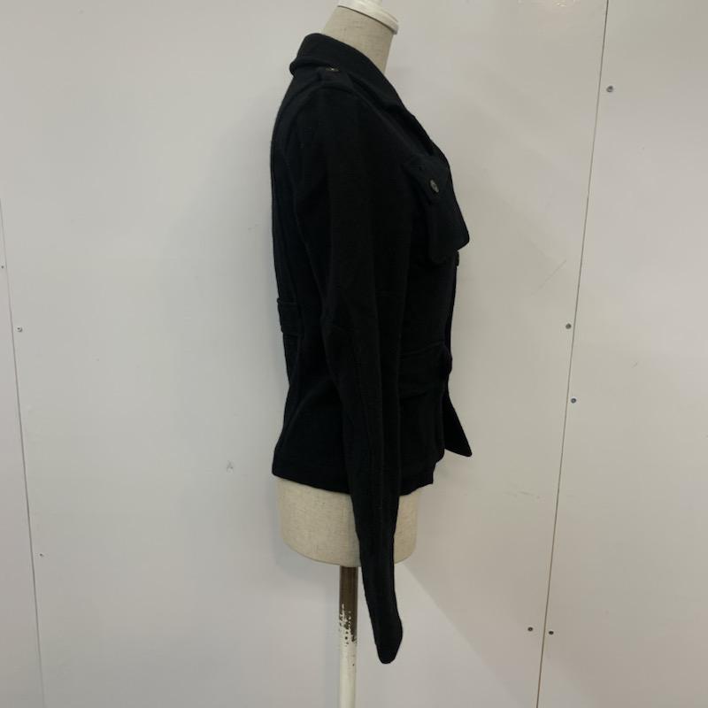 アダムエロペ ADAM ET ROPE' ジャケット、上着 ジャケット、ブレザー 36 無地 黒 / ブラック / レディース USED 古着 中古 10041529