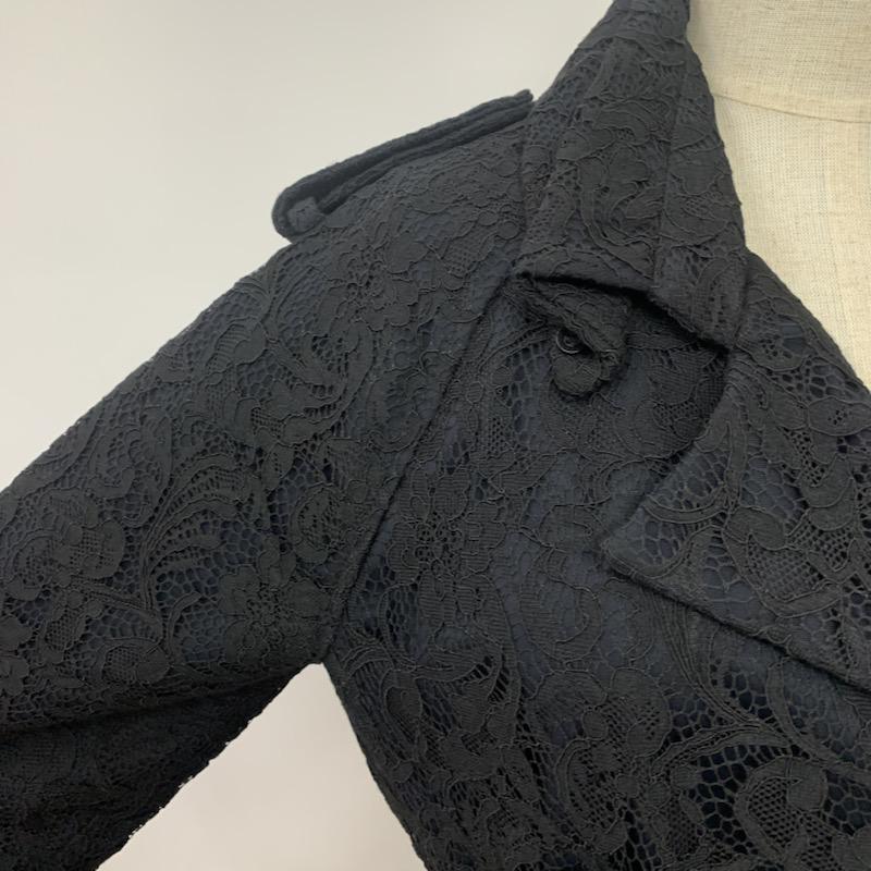 デイシー DEICY コート トレンチコート レース 1 レース柄 黒 / ブラック / レディース USED 古着 中古 10041535