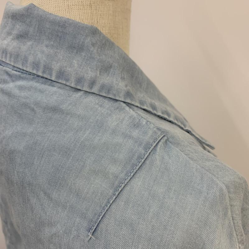 ジーナシス JEANASIS コート コート一般 テンセルDチェスター7S FREE 無地 水色 / ライトブルー / レディース USED 古着 中古 10041541