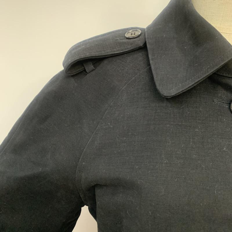 ユナイテッドアローズ UNITED ARROWS コート コート一般 ステンカラーコート M 無地 黒 / ブラック / レディース USED 古着 中古 10041547