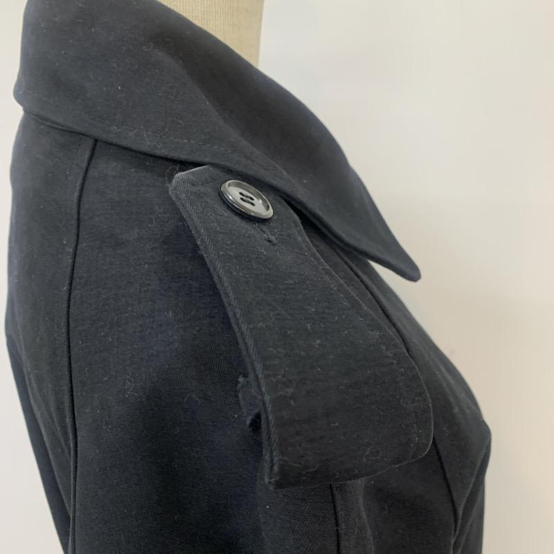ユナイテッドアローズ UNITED ARROWS コート コート一般 ステンカラーコート M 無地 黒 / ブラック / レディース USED 古着 中古 10041547