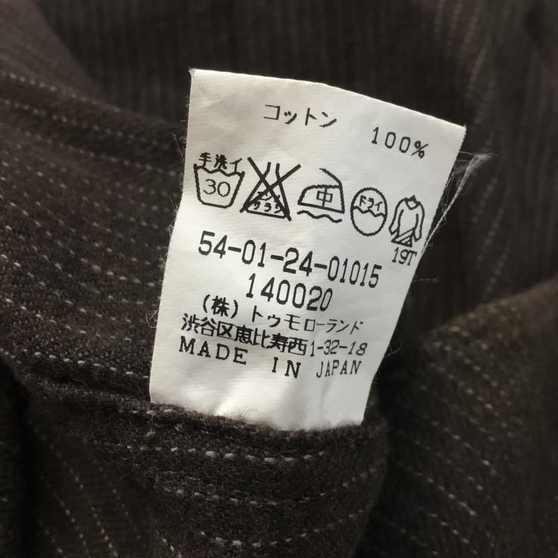 エディション EDITION シャツ、ブラウス 長袖 1 茶 / ブラウン / メンズ USED 古着 中古 10041631