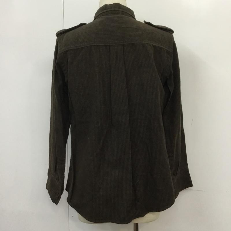 エディション EDITION シャツ、ブラウス 長袖 1 茶 / ブラウン / メンズ USED 古着 中古 10041631
