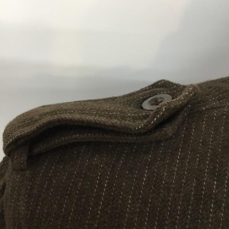 エディション EDITION シャツ、ブラウス 長袖 1 茶 / ブラウン / メンズ USED 古着 中古 10041631