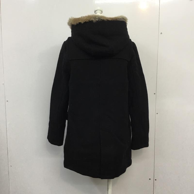 イーハイフンワールドギャラリー E hyphen world gallery コート コート一般 S 無地 黒 / ブラック / レディース USED 古着 中古 10041663