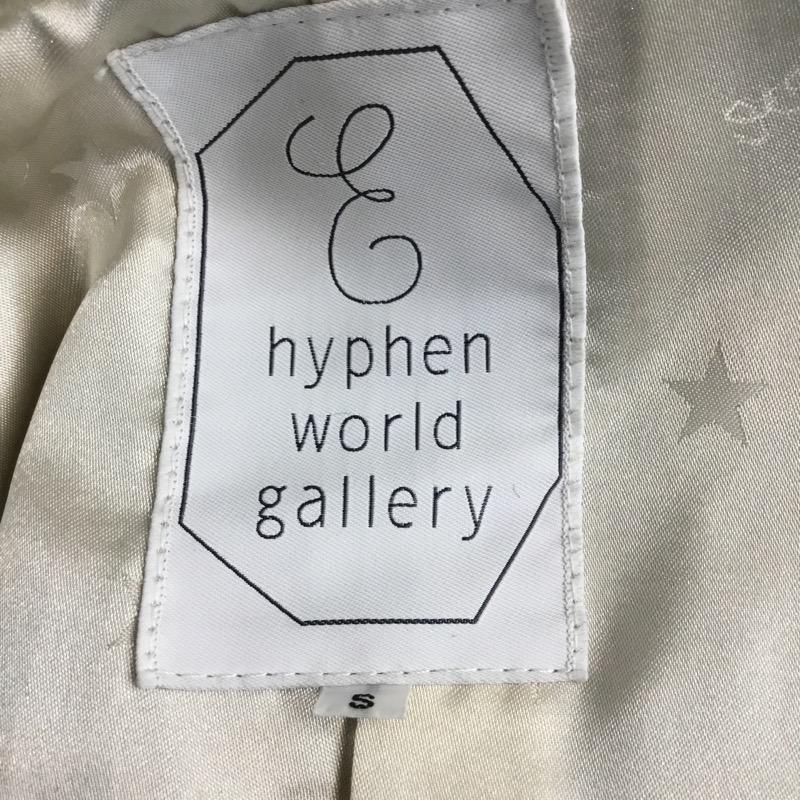 イーハイフンワールドギャラリー E hyphen world gallery コート コート一般 S 無地 黒 / ブラック / レディース USED 古着 中古 10041663