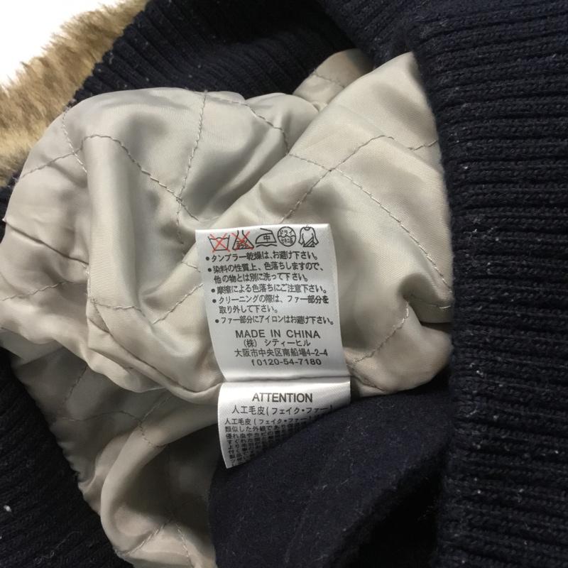 マジェスティックレゴン MAJESTIC LEGON コート ピーコート FREE 無地 紺 / ネイビー / レディース USED 古着 中古 10041679