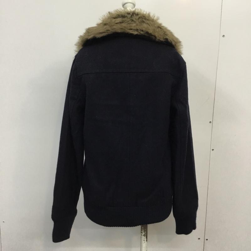 マジェスティックレゴン MAJESTIC LEGON コート ピーコート FREE 無地 紺 / ネイビー / レディース USED 古着 中古 10041679