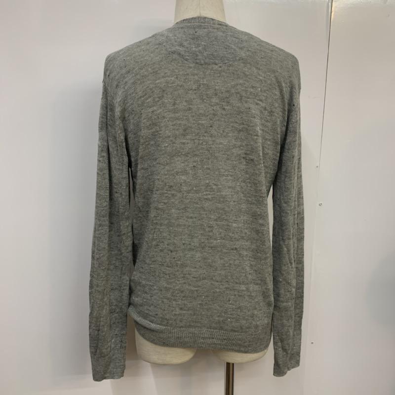 ビューティアンドユースユナイテッドアローズ BEAUTY&YOUTH UNITED ARROWS カーディガン 長袖 L 無地 灰 / グレー / メンズ USED 古着 中古 10041707