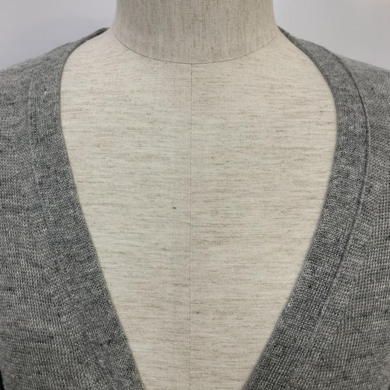 ビューティアンドユースユナイテッドアローズ BEAUTY&YOUTH UNITED ARROWS カーディガン 長袖 L 無地 灰 / グレー / メンズ USED 古着 中古 10041707