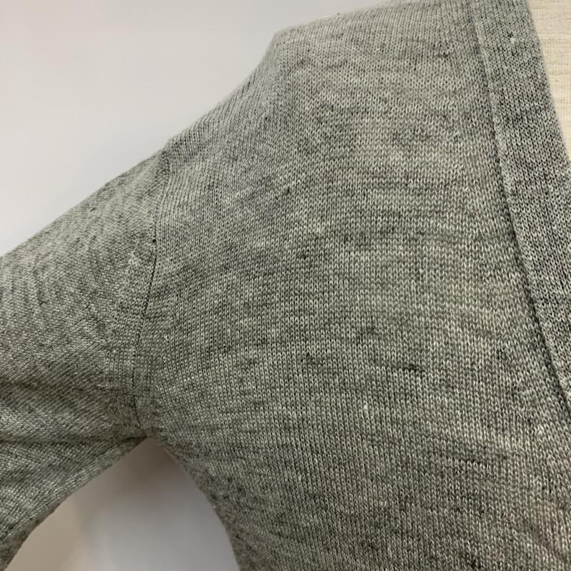 ビューティアンドユースユナイテッドアローズ BEAUTY&YOUTH UNITED ARROWS カーディガン 長袖 L 無地 灰 / グレー / メンズ USED 古着 中古 10041707