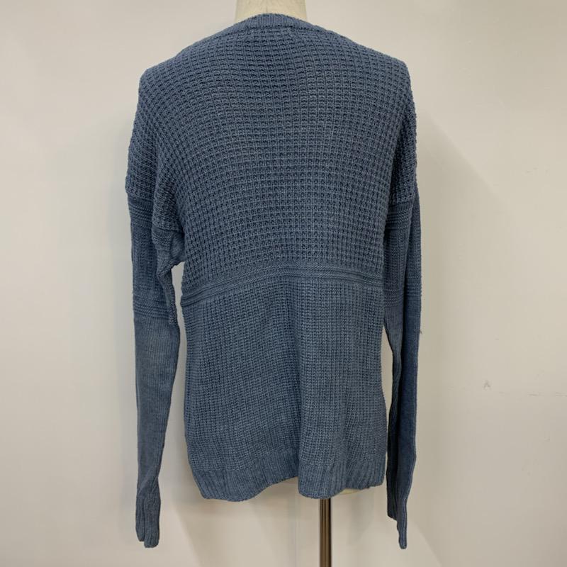 ジャーナルスタンダードホームステッド JOURNAL STANDARD J.S HOMESTEAD ニット、セーター 長袖 クルーネック L 水色 / ライトブルー / メンズ USED 古着 中古 10041726
