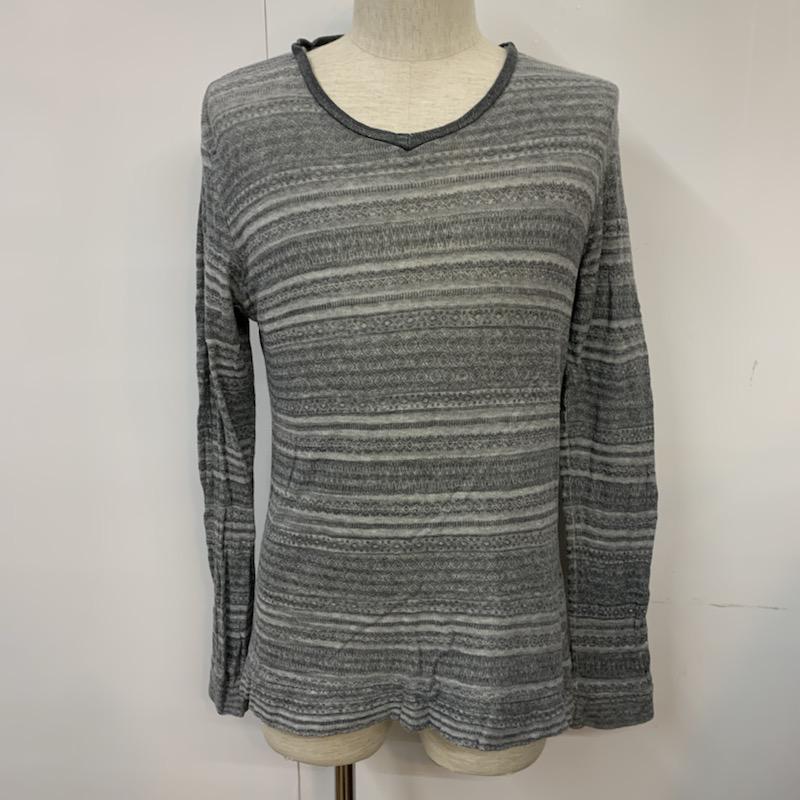 グリーンレーベルリラクシング green label relaxing カットソー 長袖 S 灰 / グレー / メンズ USED 古着 中古 10041732
