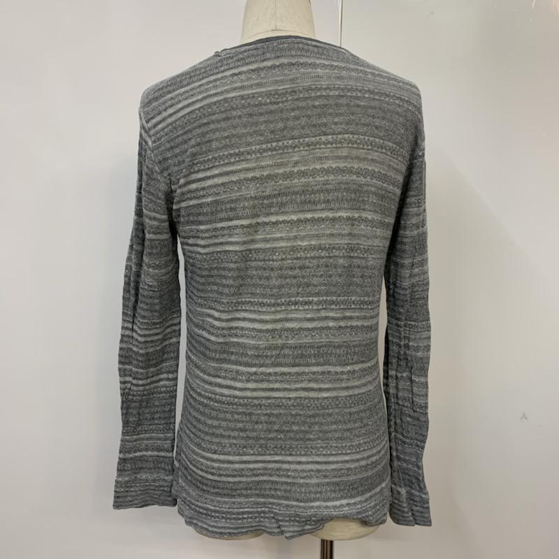 グリーンレーベルリラクシング green label relaxing カットソー 長袖 S 灰 / グレー / メンズ USED 古着 中古 10041732