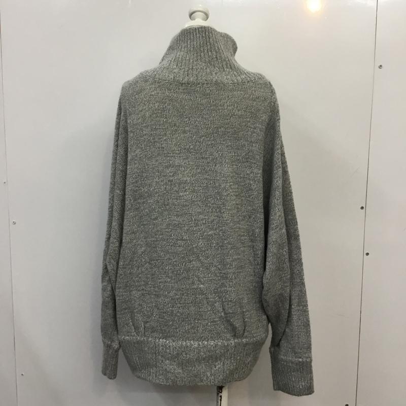イング INGNI カーディガン 長袖 ニット M 無地 灰 / グレー / レディース USED 古着 中古 10041774