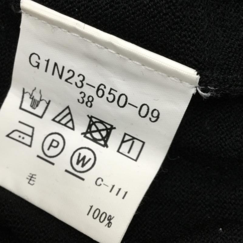マッキントッシュ Mackintosh カーディガン 長袖 38 黒 / ブラック / レディース USED 古着 中古 10041907
