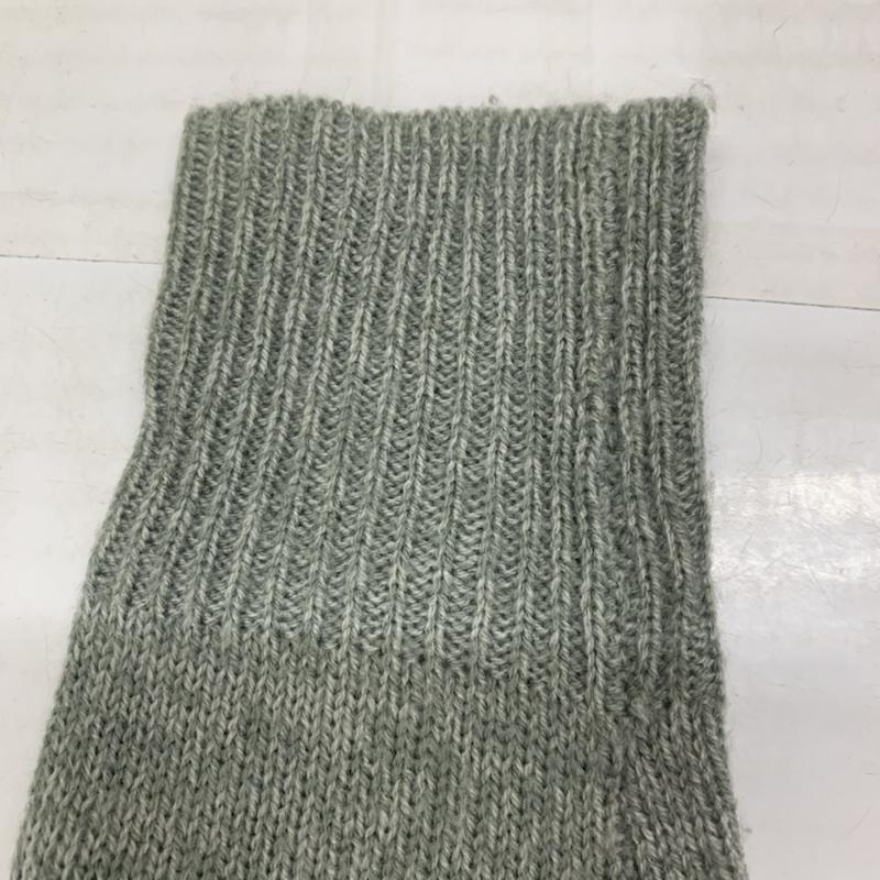 イーハイフンワールドギャラリー E hyphen world gallery ニット、セーター 長袖 FREE 無地 灰 / グレー / レディース USED 古着 中古 10041956