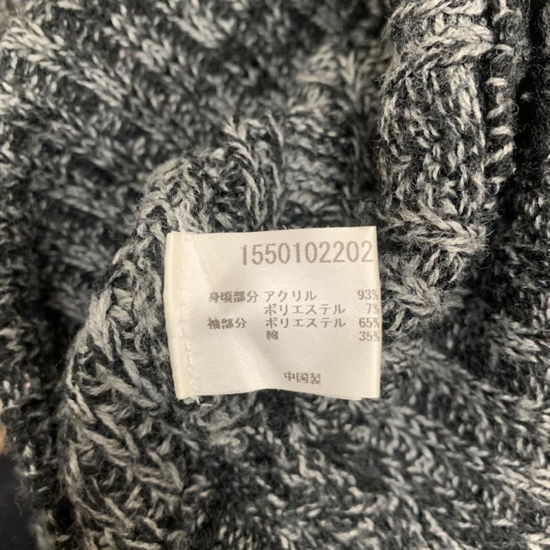 オリーブデオリーブ OLIVE des OLIVE ニット、セーター 長袖 無地 黒 / ブラック / レディース USED 古着 中古 10041958