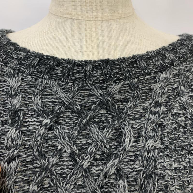 オリーブデオリーブ OLIVE des OLIVE ニット、セーター 長袖 無地 黒 / ブラック / レディース USED 古着 中古 10041958