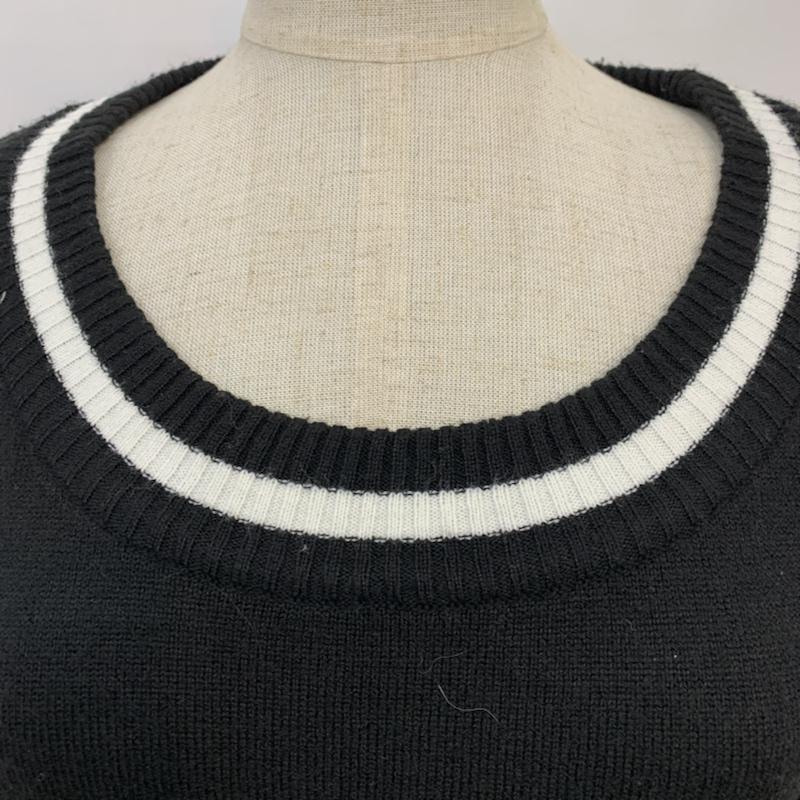 アンドバイピンキーアンドダイアン &BYPINKY&DAINNE ニット、セーター 長袖 38 無地 黒 / ブラック / レディース USED 古着 中古 10041986