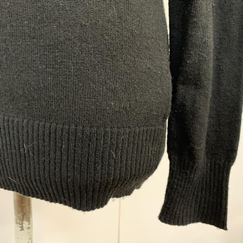 アンドバイピンキーアンドダイアン &BYPINKY&DAINNE ニット、セーター 長袖 38 無地 黒 / ブラック / レディース USED 古着 中古 10041986
