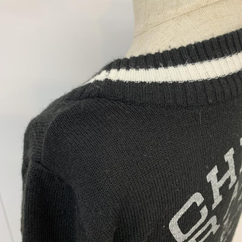 アンドバイピンキーアンドダイアン &BYPINKY&DAINNE ニット、セーター 長袖 38 無地 黒 / ブラック / レディース USED 古着 中古 10041986