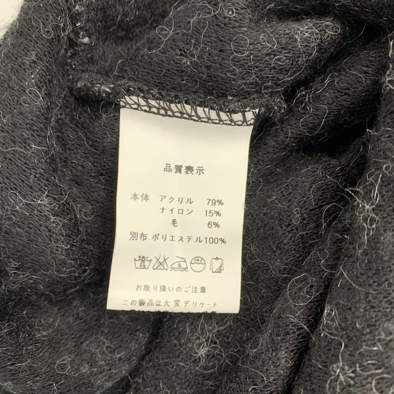 ドゥドゥ DouDou ニット、セーター 長袖 無地 黒 / ブラック / レディース USED 古着 中古 10041995