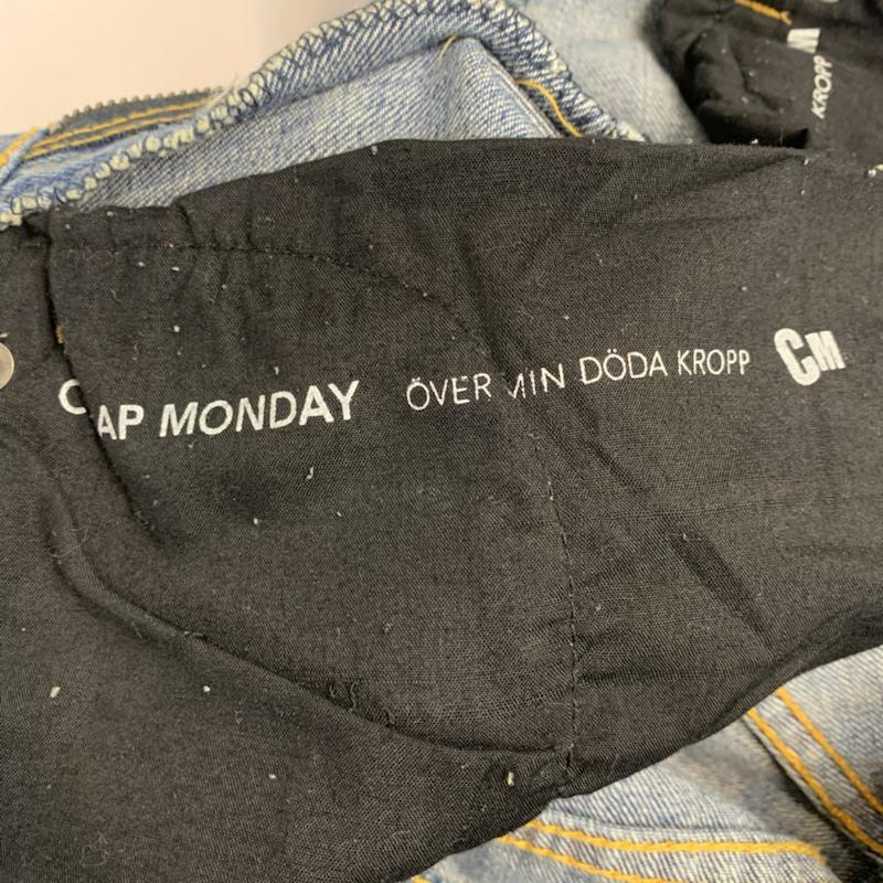 チープマンデイ CHEAP MONDAY パンツ デニム、ジーンズ 無地 インディゴ / インディゴ / レディース USED 古着 中古 10042048