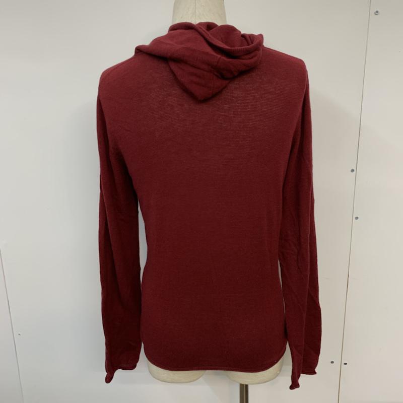 ジャーナルスタンダード JOURNAL STANDARD カーディガン 長袖 L 無地 えんじ / ワインレッド / メンズ USED 古着 中古 10042069