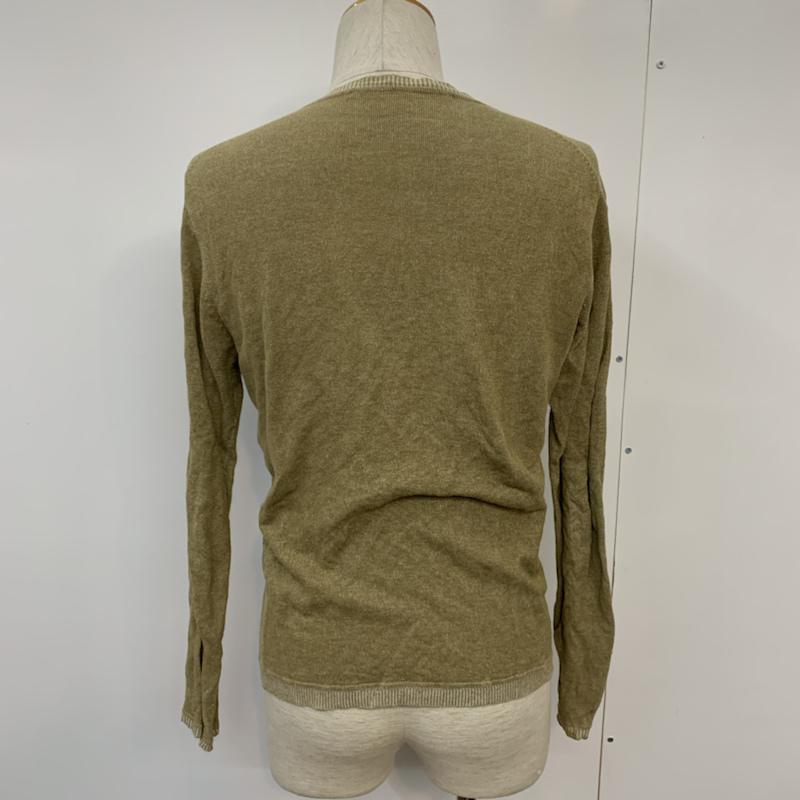 ジャーナルスタンダード JOURNAL STANDARD カーディガン 長袖 M 無地 茶 / ブラウン / メンズ USED 古着 中古 10042071