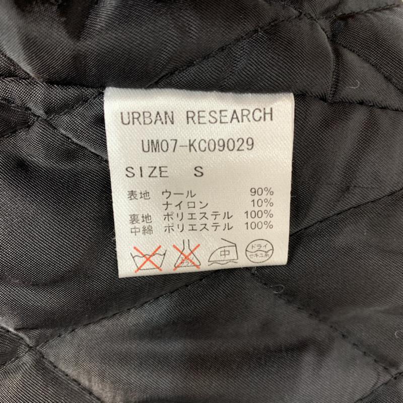 アーバンリサーチ URBAN RESEARCH コート ピーコート S 無地 黒 / ブラック / メンズ USED 古着 中古 10042080