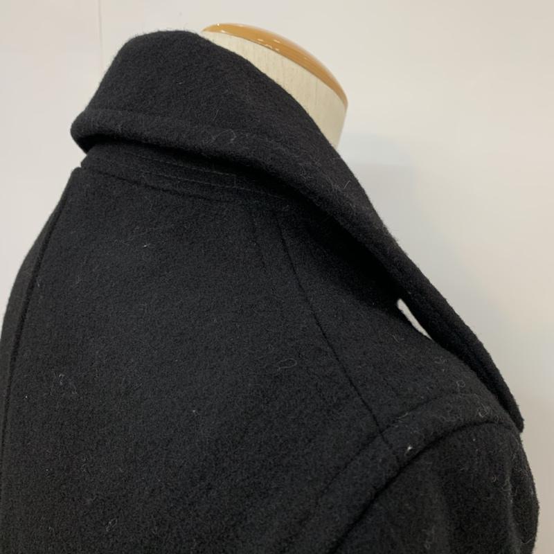 アーバンリサーチ URBAN RESEARCH コート ピーコート S 無地 黒 / ブラック / メンズ USED 古着 中古 10042080