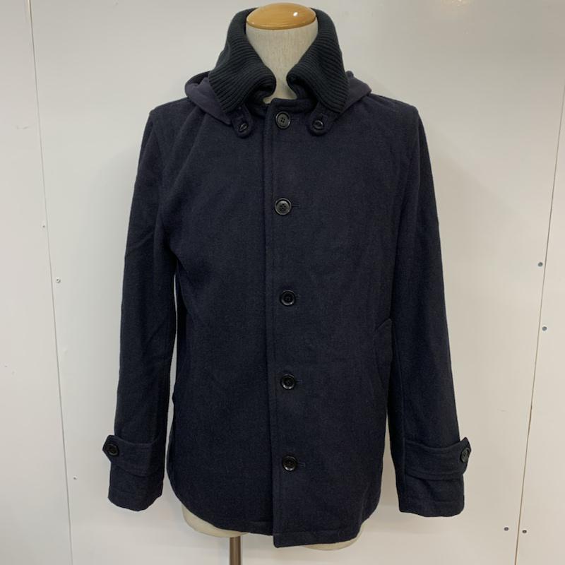 アーバンリサーチ URBAN RESEARCH コート コート一般 ステンカラーコート M 無地 紺 / ネイビー / メンズ USED 古着 中古 10042083