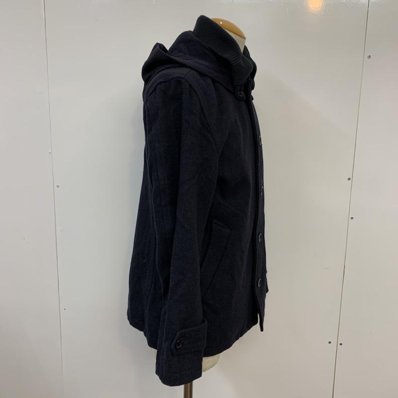 アーバンリサーチ URBAN RESEARCH コート コート一般 ステンカラーコート M 無地 紺 / ネイビー / メンズ USED 古着 中古 10042083