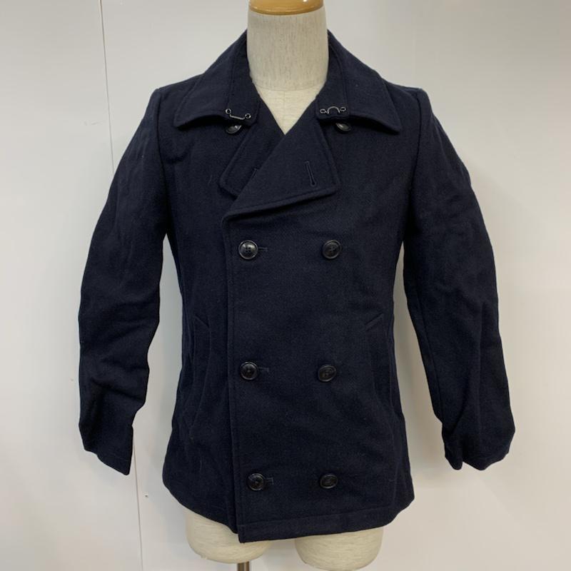 アーバンリサーチ URBAN RESEARCH コート ピーコート M 無地 紺 / ネイビー / メンズ USED 古着 中古 10042085