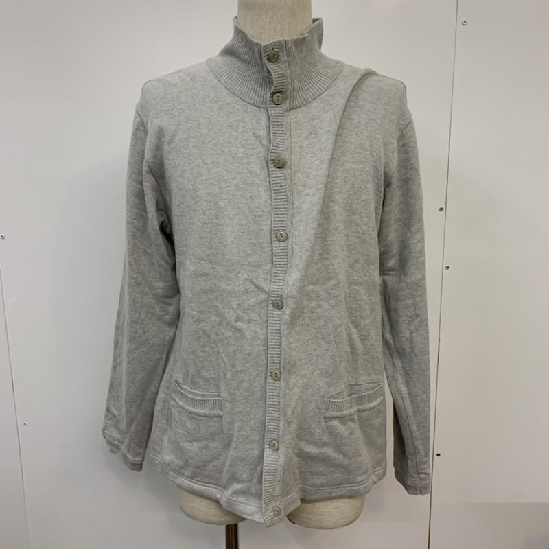 ビューティアンドユースユナイテッドアローズ BEAUTY&YOUTH UNITED ARROWS カーディガン 長袖 L 無地 灰 / グレー / メンズ USED 古着 中古 10042086