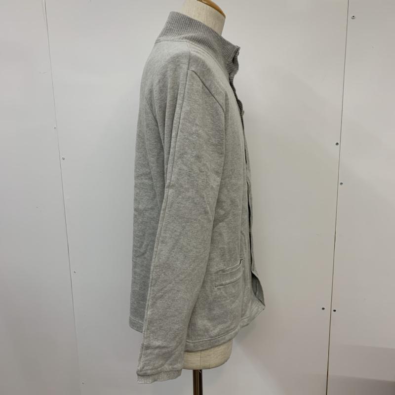 ビューティアンドユースユナイテッドアローズ BEAUTY&YOUTH UNITED ARROWS カーディガン 長袖 L 無地 灰 / グレー / メンズ USED 古着 中古 10042086