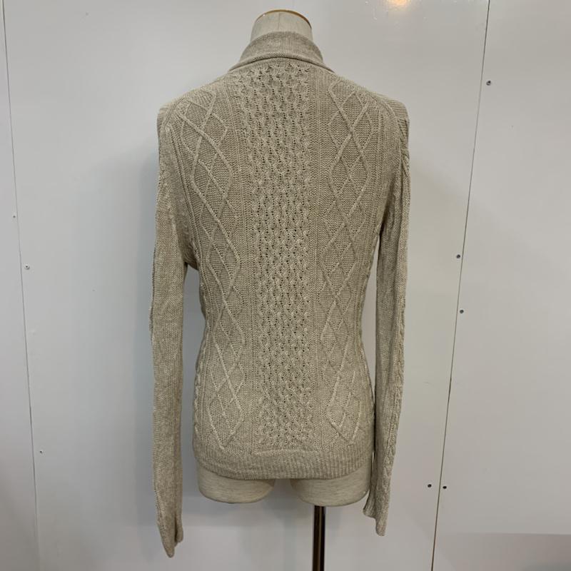 グリーンレーベルリラクシング green label relaxing カーディガン 長袖 M 無地 ベージュ / ベージュ / メンズ USED 古着 中古 10042095