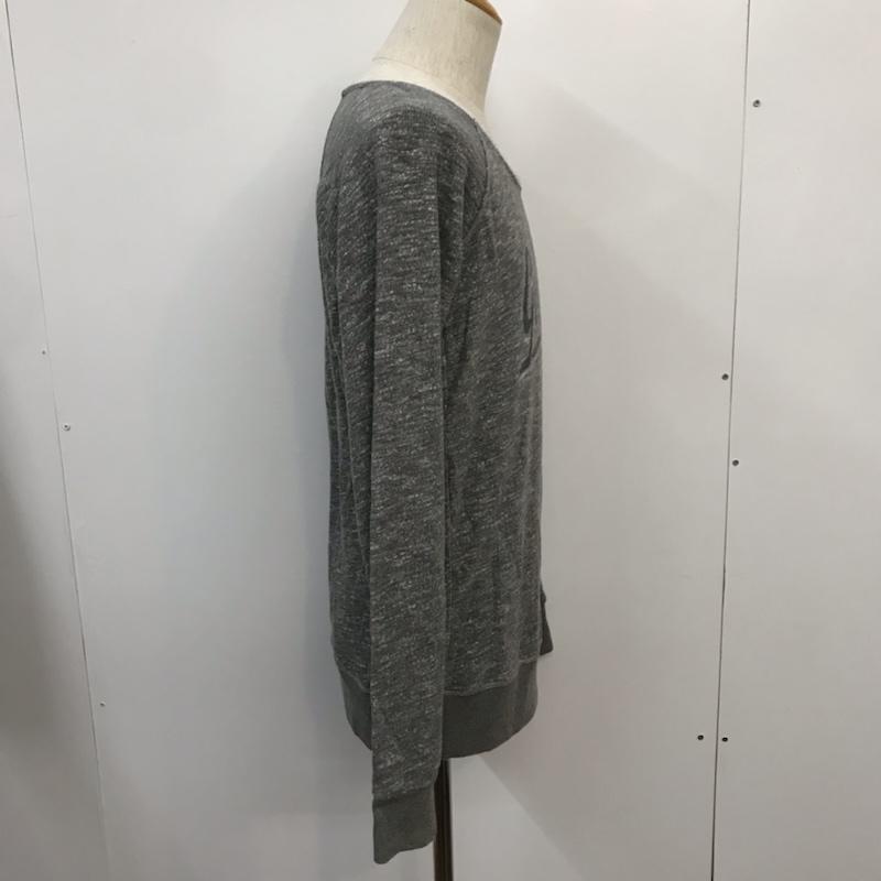 スコッチアンドソーダ SCOTCH&SODA トレーナー 長袖 M ロゴ、文字 灰 / グレー / メンズ USED 古着 中古 10042206