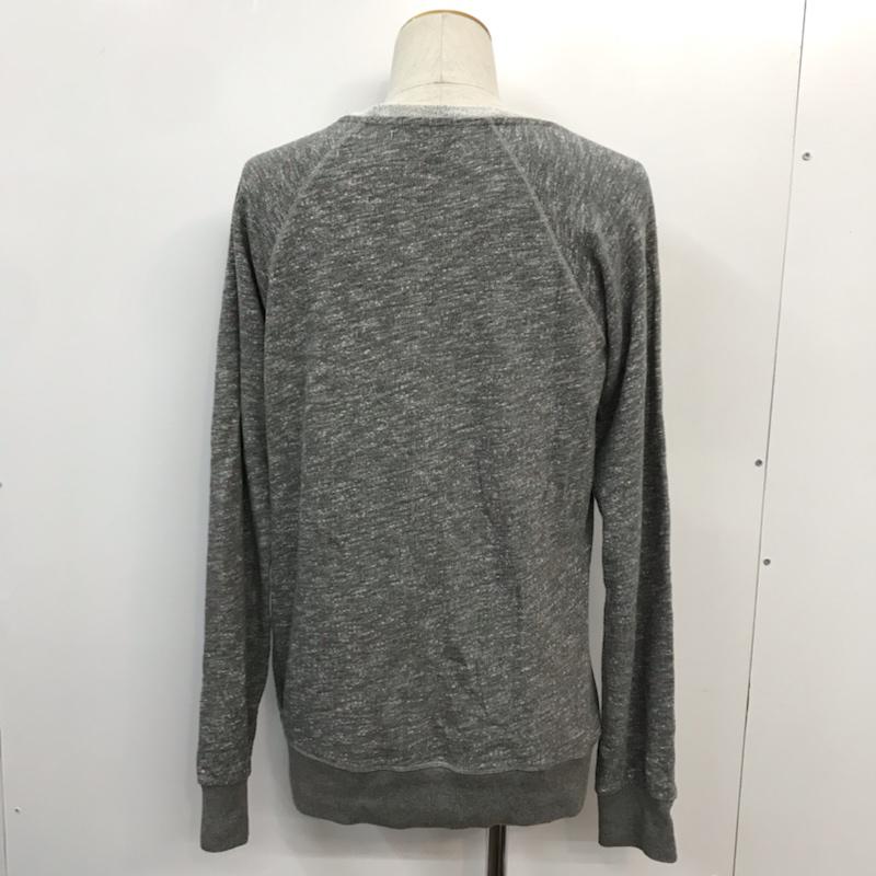 スコッチアンドソーダ SCOTCH&SODA トレーナー 長袖 M ロゴ、文字 灰 / グレー / メンズ USED 古着 中古 10042206
