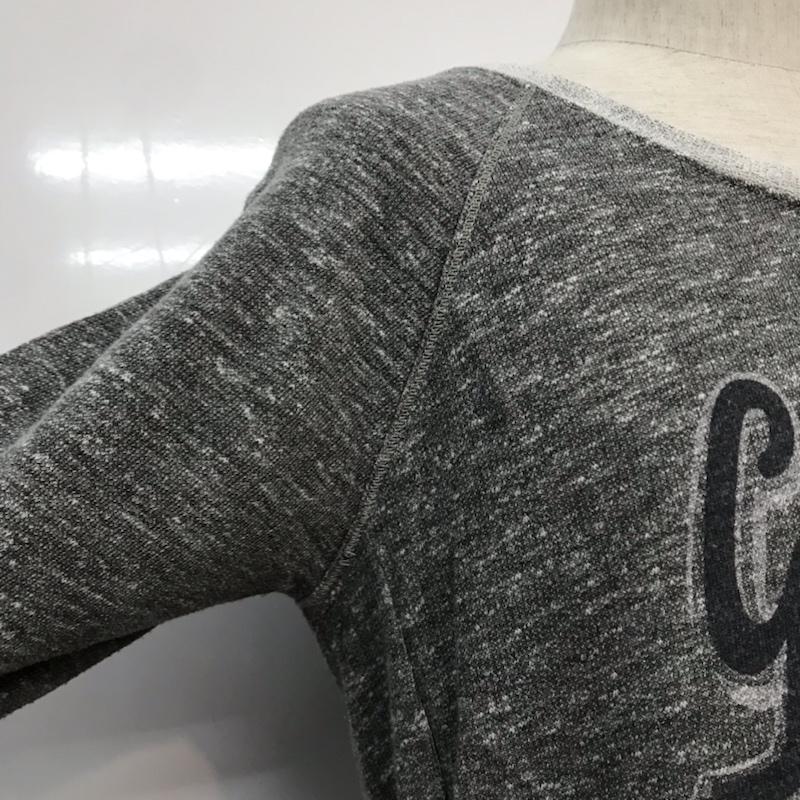 スコッチアンドソーダ SCOTCH&SODA トレーナー 長袖 M ロゴ、文字 灰 / グレー / メンズ USED 古着 中古 10042206