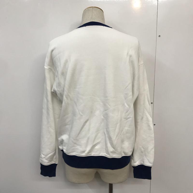 ジョイリッチ JOYRICH トレーナー 長袖 M ロゴ、文字 白 / ホワイト / メンズ USED 古着 中古 10042207