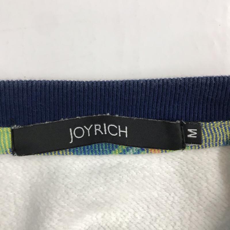 ジョイリッチ JOYRICH トレーナー 長袖 M ロゴ、文字 白 / ホワイト / メンズ USED 古着 中古 10042207