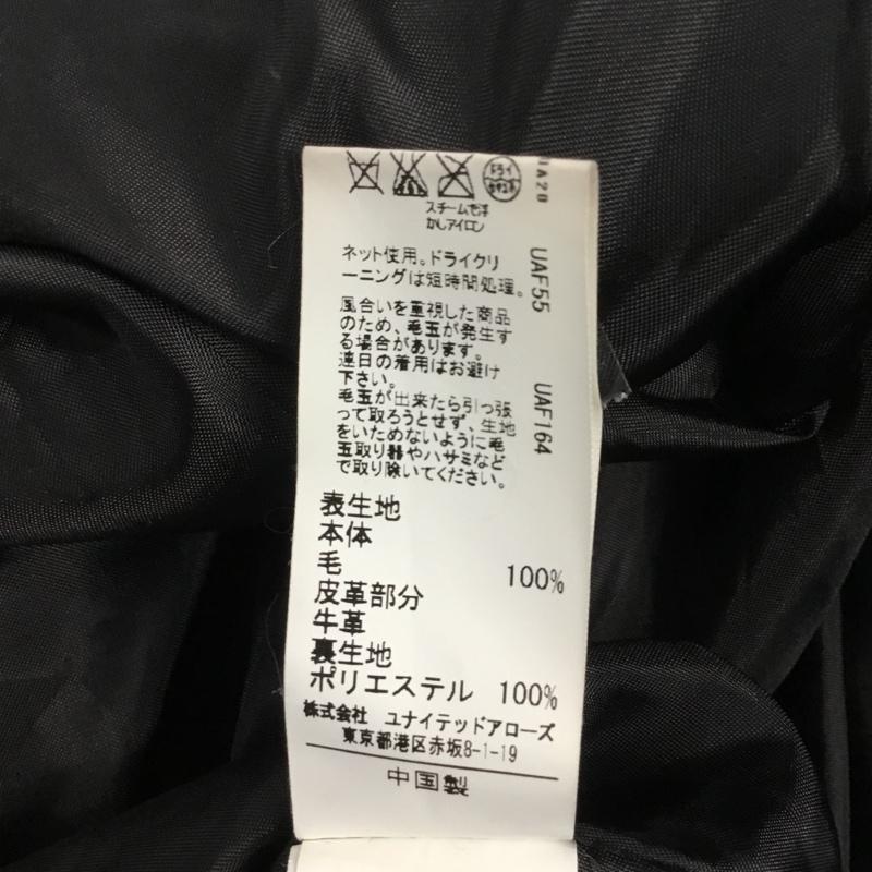 グリーンレーベルリラクシング green label relaxing コート コート一般 ダッフルコート 38 無地 黒 / ブラック / レディース USED 古着 中古 10042222