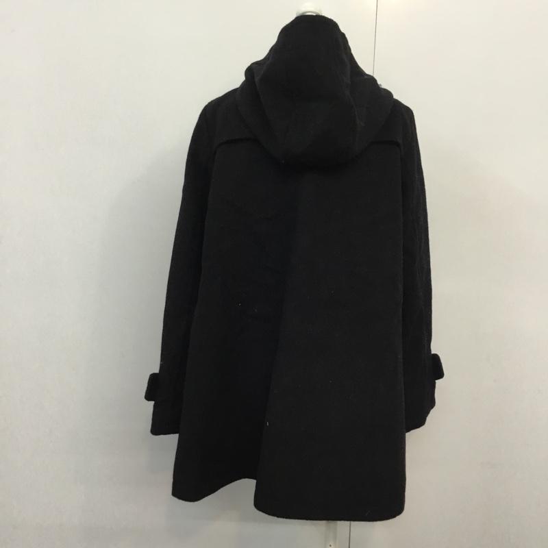 グリーンレーベルリラクシング green label relaxing コート コート一般 ダッフルコート 38 無地 黒 / ブラック / レディース USED 古着 中古 10042222