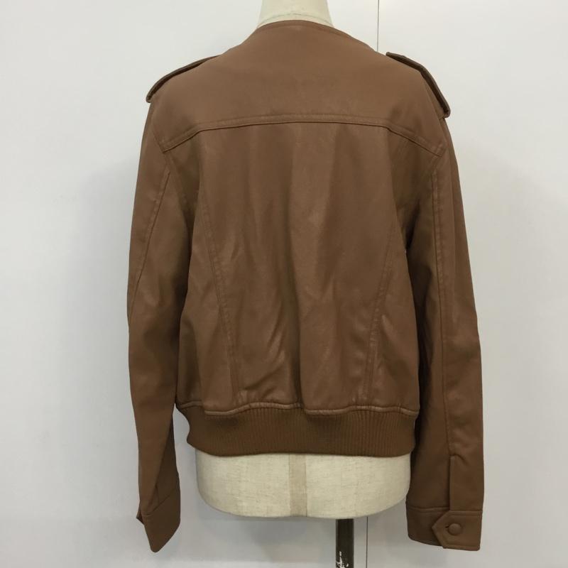 ローリーズファーム LOWRYS FARM ジャケット、上着 ジャンパー、ブルゾン FREE 無地 茶 / ブラウン / レディース USED 古着 中古 10042262