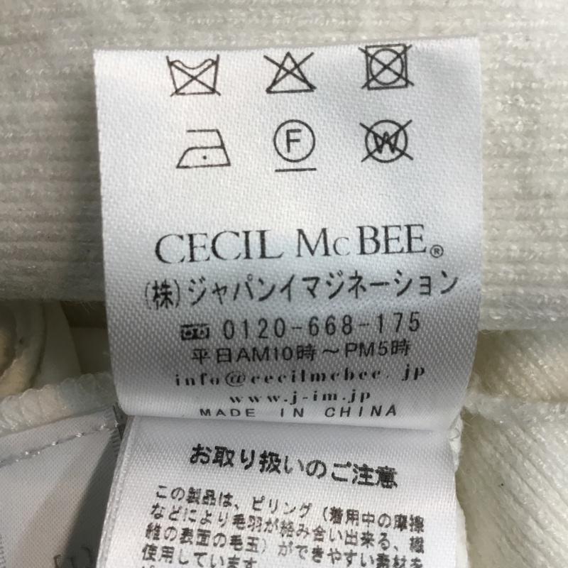 セシルマクビー CECIL McBEE ウェア ウェア セットアップ M 無地 白 / ホワイト / レディース USED 古着 中古 10042270
