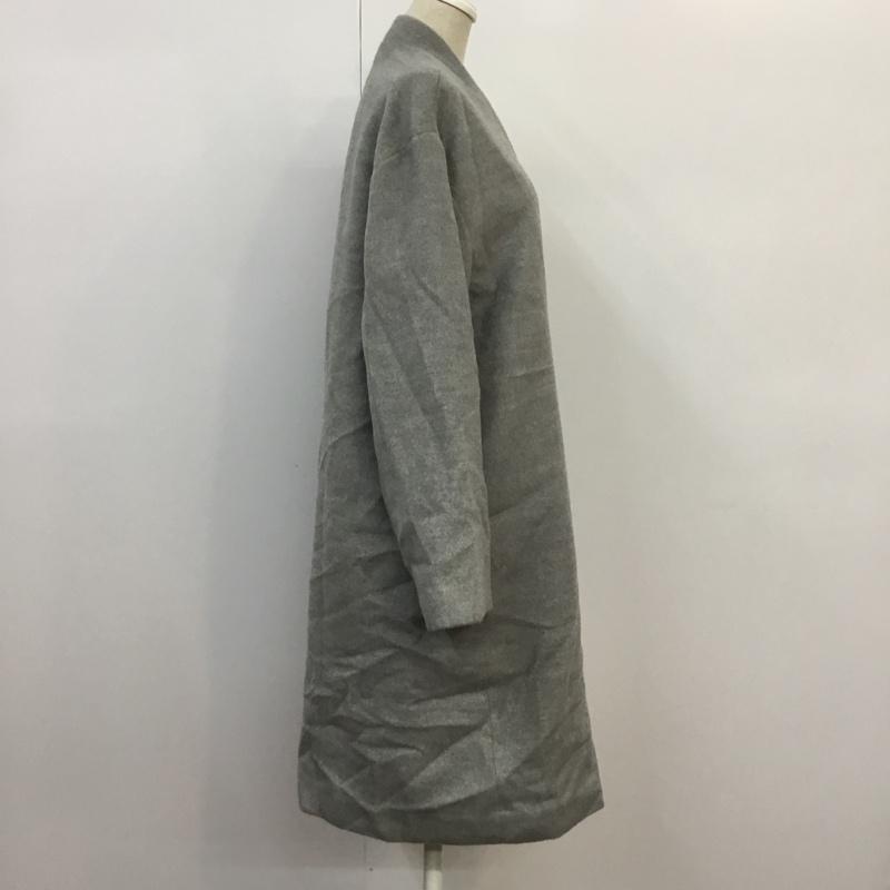 ケービーエフ KBF コート コート一般 無地 灰 / グレー / レディース USED 古着 中古 10042294
