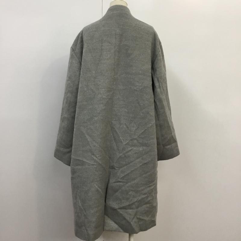 ケービーエフ KBF コート コート一般 無地 灰 / グレー / レディース USED 古着 中古 10042294