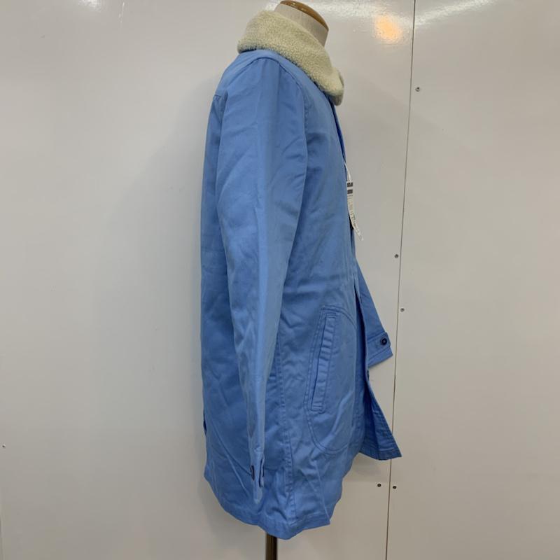 ヴァロッシュ VAROSH コート コート一般 ステンカラーコート タグ付き S 無地 水色 / ライトブルー / メンズ USED 古着 中古 10042308